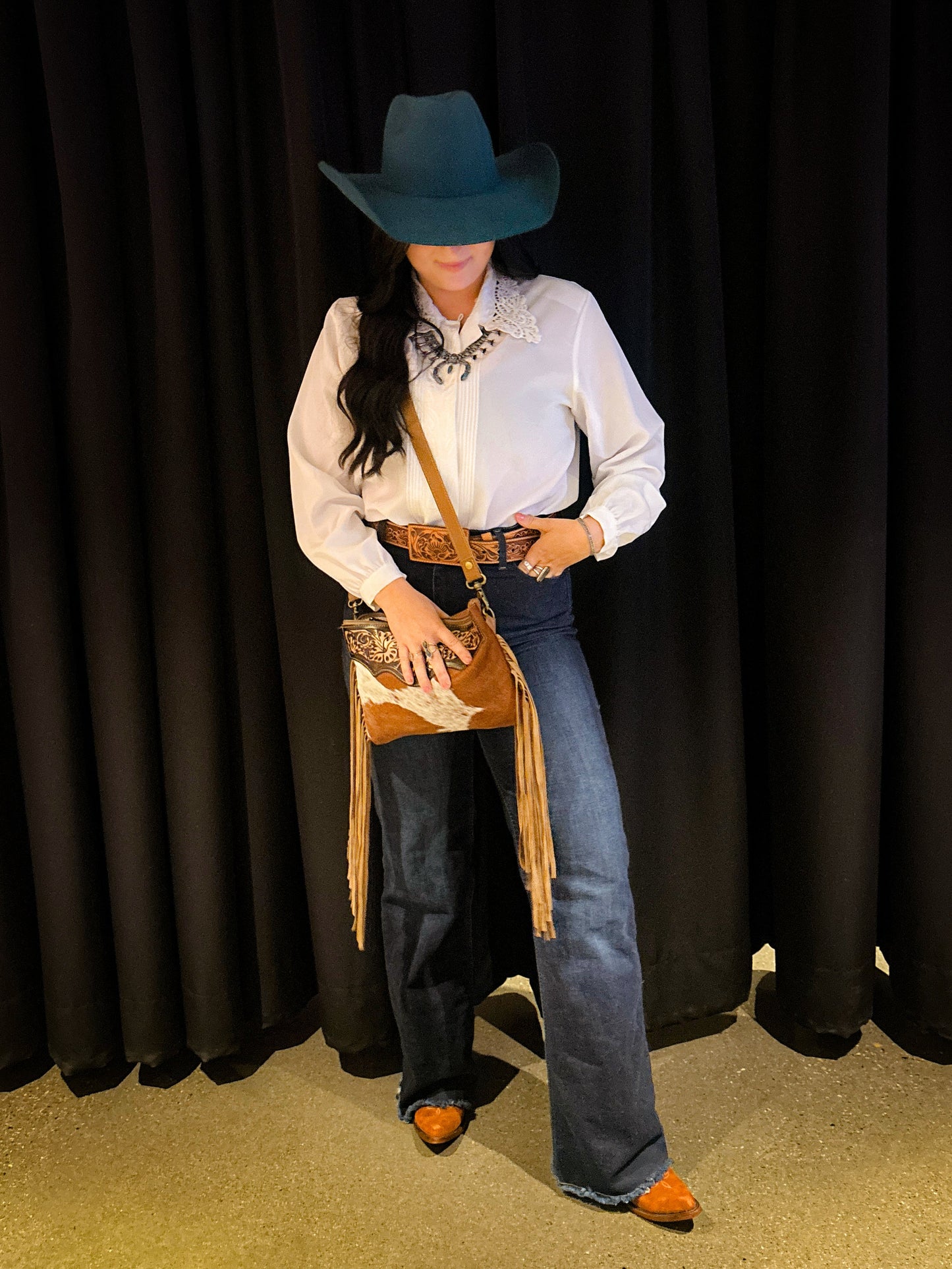 Elizabeth Button-up Blouse (L)