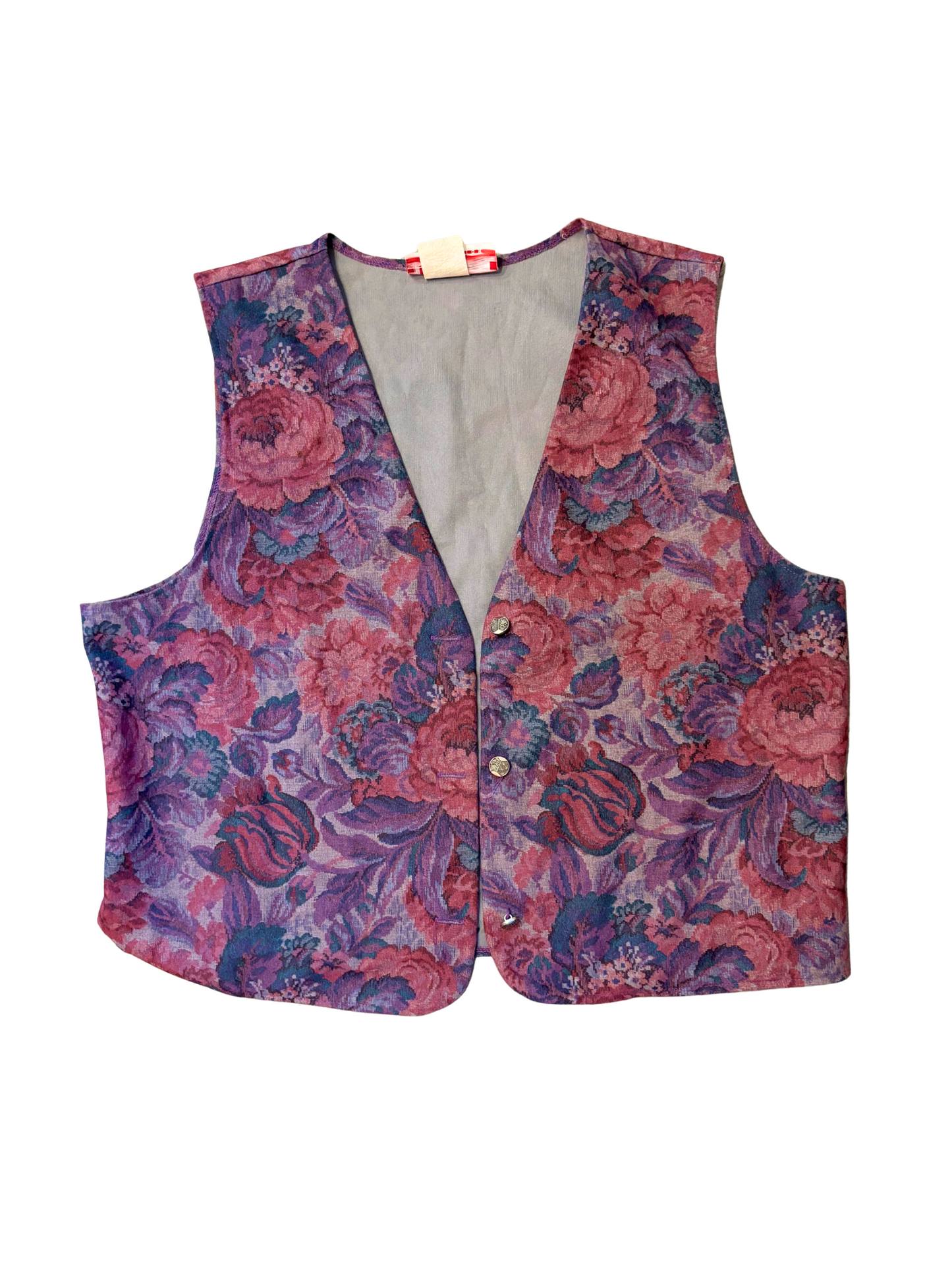 The Peonies Vest (L)