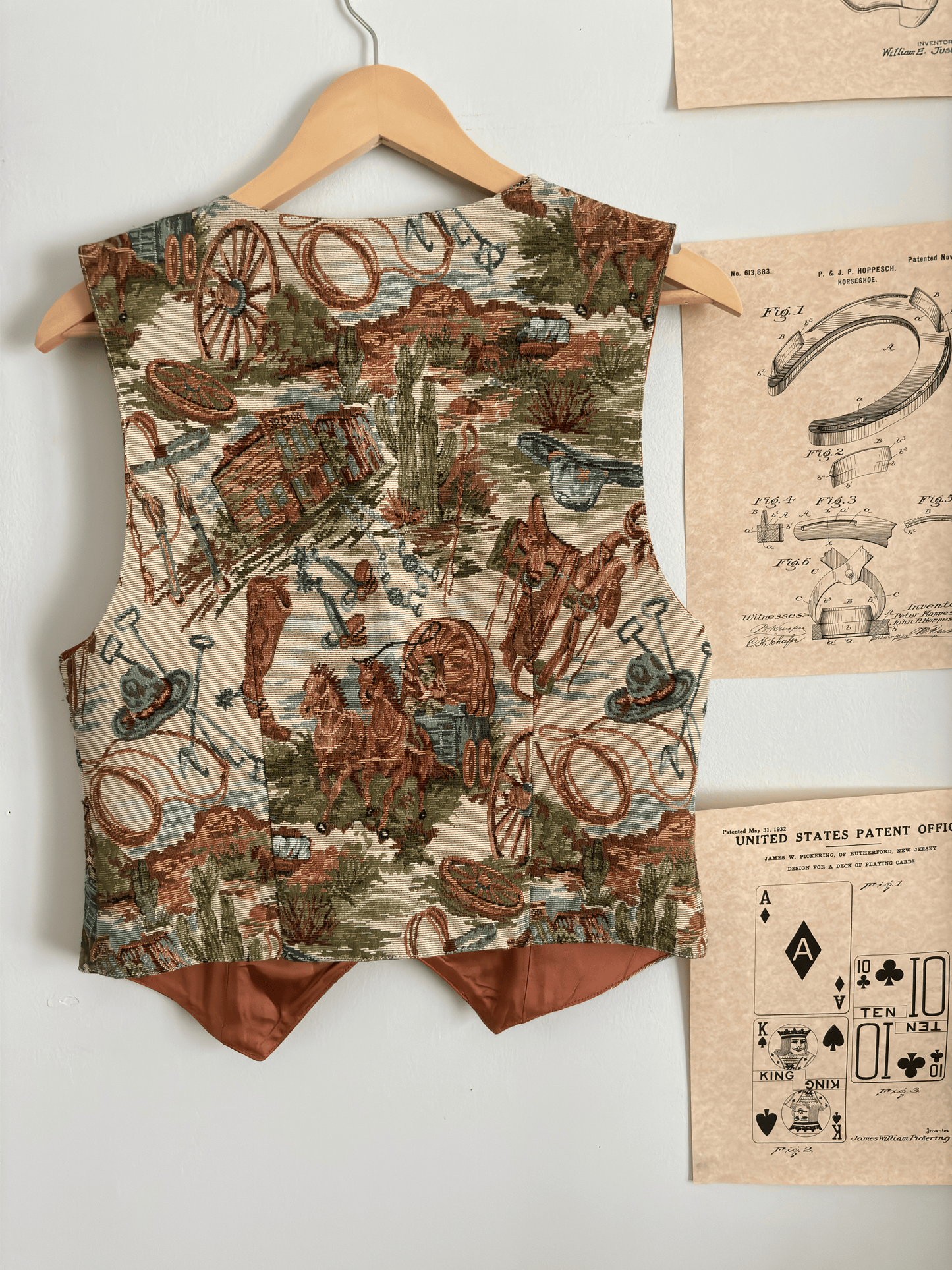 Day at the Ranch Vest (M)