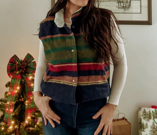 Snow Trails Fleece Vest (M/L)