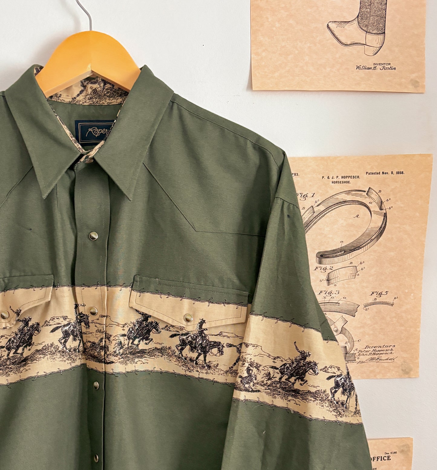 On the Range Pearl Snap (L)