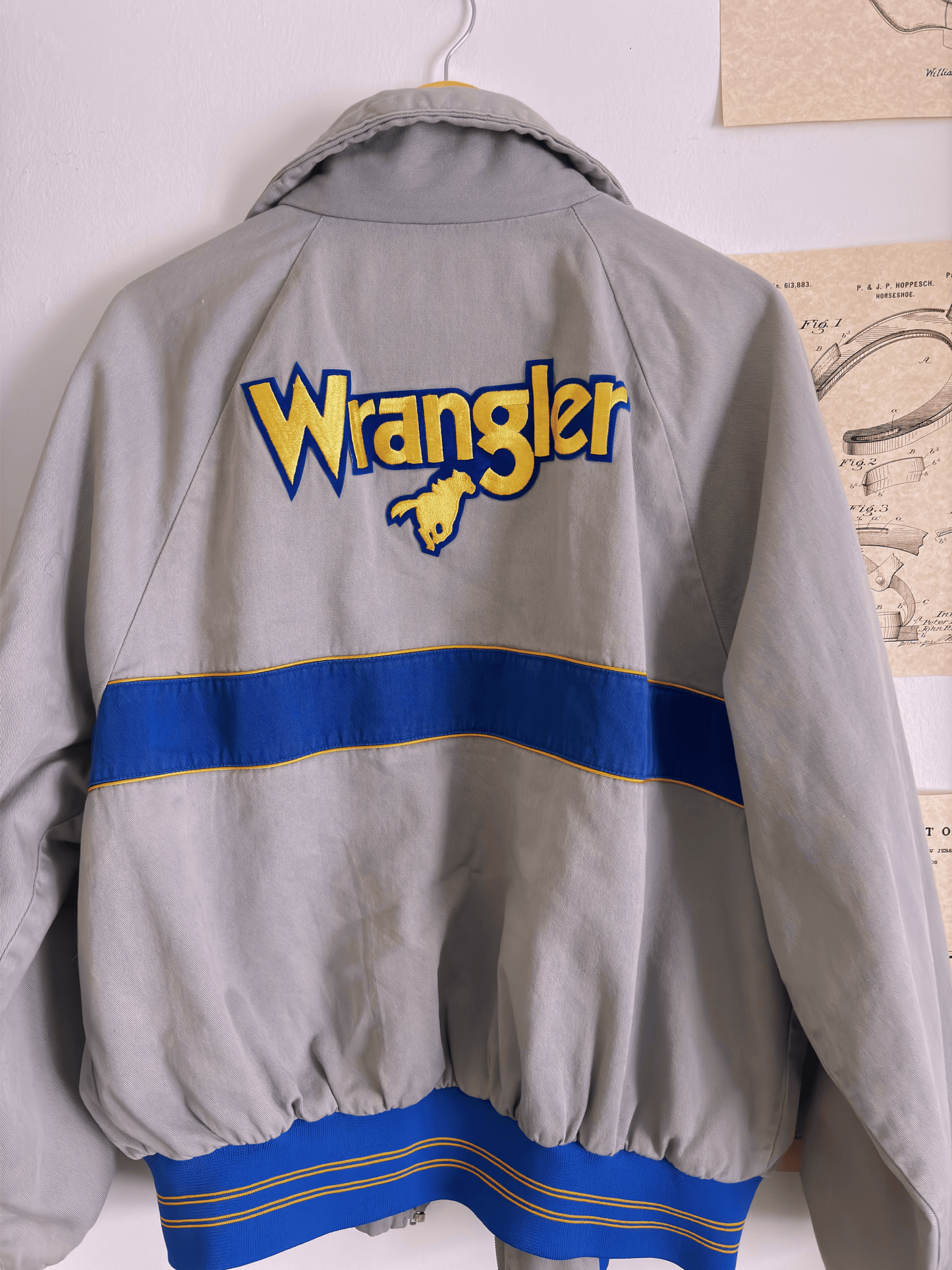 90's Country Wrangler Bomber Jacket (L)