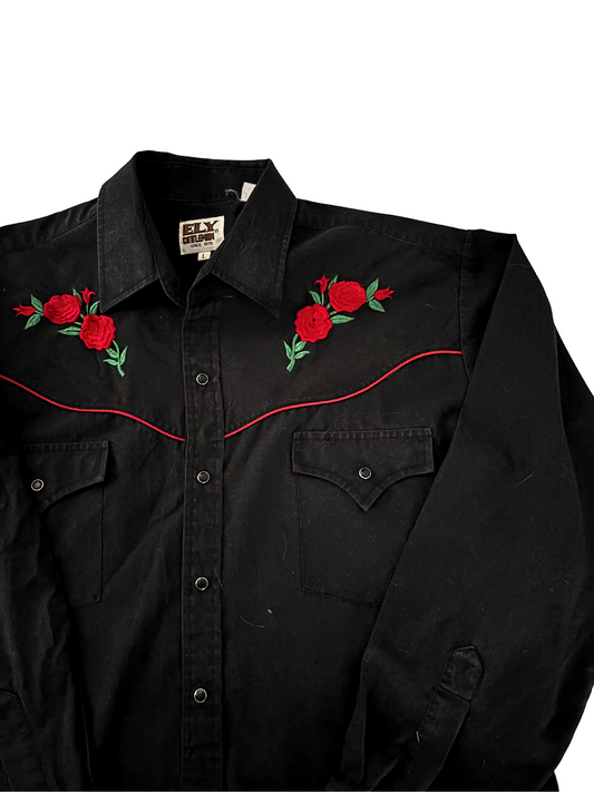 Guns & Roses Pearl Snaps (XL)